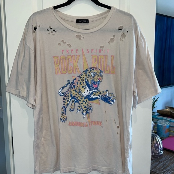 Rock and Roll Graphic Tee - Picture 1 of 2